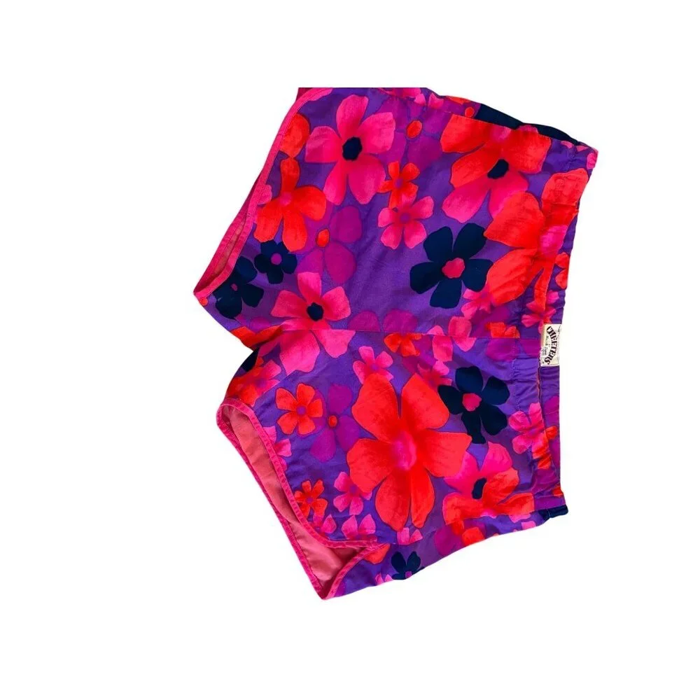 Cheeters By Surf Line Hawaii Mens Size 34-36 inch Cotton Floral Board Short Rare